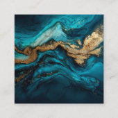 Abstract marine  スクエア名刺 (正面)