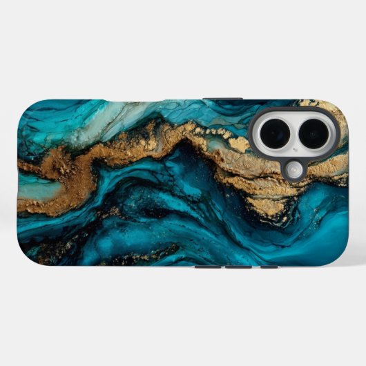 Abstract marine  Case-Mate iPhoneケース (裏面 (横))