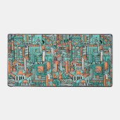 Abstract Mechanical Metropolis デスクマット (正面)