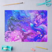 Abstract Mermaid Under the Sea Tissue Paper 薄葉紙 (クラフト)