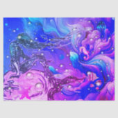 Abstract Mermaid Under the Sea Tissue Paper 薄葉紙 (正面)