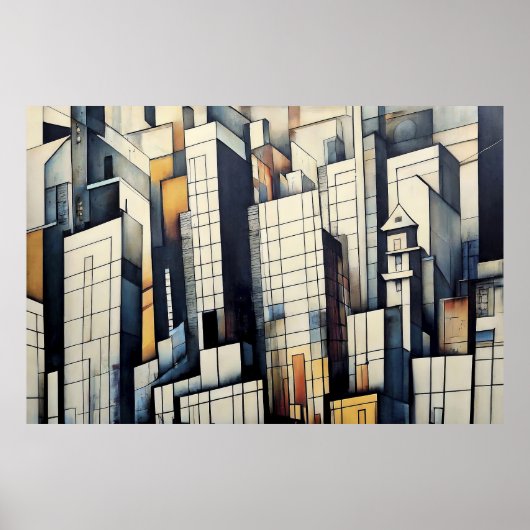 Abstract Metropolis ポスター (正面)