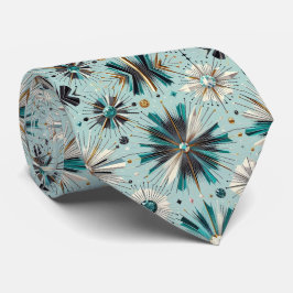 Abstract Mid Century Modern Starburst Diamond ネクタイ