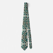 Abstract Mid Century Modern Starburst DIamond ネクタイ (正面)