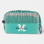 Abstract minimal style sketched trendy Monogram  ドップキット (正面)