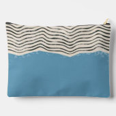 Abstract minimalist artistic lines Monogram アクセサリーポーチ (裏面)