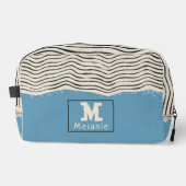 Abstract minimalist artistic lines Monogram ドップキット (正面)