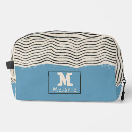 Abstract minimalist artistic lines Monogram ドップキット