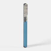 Abstract minimalist artistic lines Monogram iPhone 15ケース (右側面)