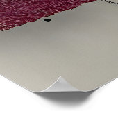 Abstract Minimalist Brushstroke Print, Printable ポスター (角)