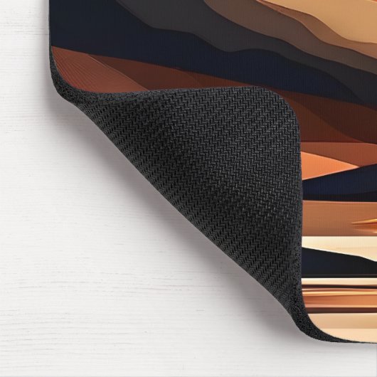 Abstract Minimalist Landscape マウスパッド (コーナー)