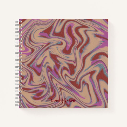 Abstract Minimalist Notebook ノートブック (正面)