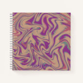 Abstract Minimalist Notebook ノートブック (正面)
