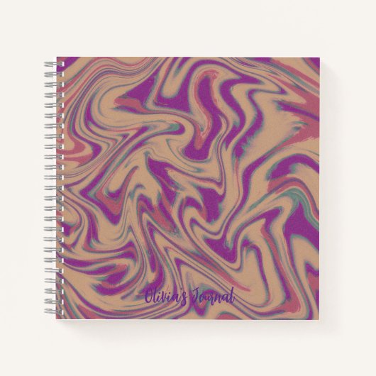 Abstract Minimalist Notebook ノートブック (正面)