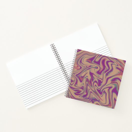Abstract Minimalist Notebook ノートブック (内部)