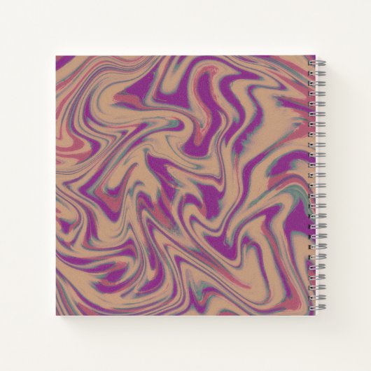 Abstract Minimalist Notebook ノートブック (裏面)