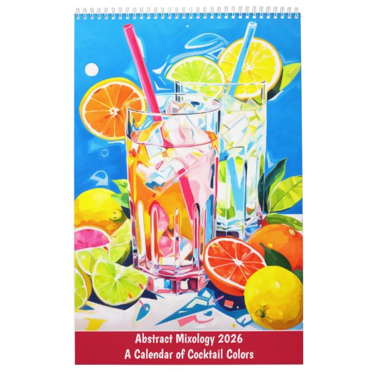 Abstract Mixology 2026 – A Calendar of Cocktail Co カレンダー (カバー)