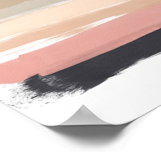 Abstract Modern Art ポスター (角)