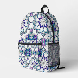 Abstract Modern Art Design on  プリントバックパック