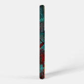 Abstract Modern Colourful Cool Artistic Pattern Samsung Galaxyケース (右側面)