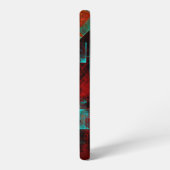 Abstract Modern Colourful Cool Artistic Pattern Samsung Galaxyケース (左側面)