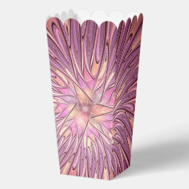 Abstract Modern Floral Fractal Art Berry Colors フェイバーボックス