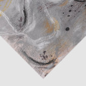 Abstract Modern Gray Decoupage Tissue Paper 薄葉紙 (詳細)