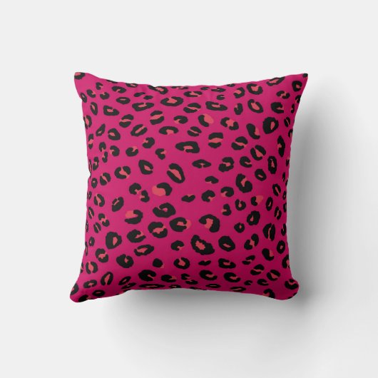 Abstract modern leopard seamless pattern. Animals クッション (裏面)