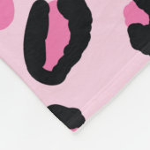 Abstract modern leopard seamless pattern. Animals フリースブランケット (角)