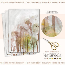 Abstract Modern Minimalist Decoupage Tissue Paper 薄葉紙