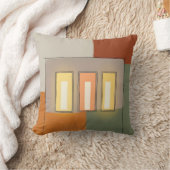 Abstract Modern Minimalist Window Architecture クッション (ブランケット)