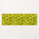 Abstract modern mosaic crystal tile pattern print ヨガマット (正面(横))