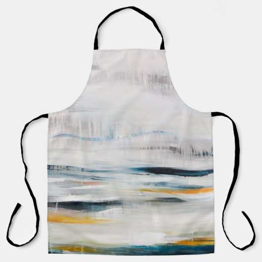 Abstract modern painting background. Contemporary  エプロン (正面)