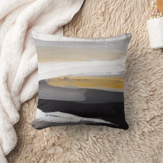 Abstract modern painting background. Modern art. C クッション (ブランケット)