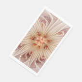 Abstract Modern Peach Pastel Flower Fractal Art (コーナー)