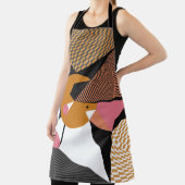 Abstract modern triangles background pattern illus エプロン (インサイチュ)