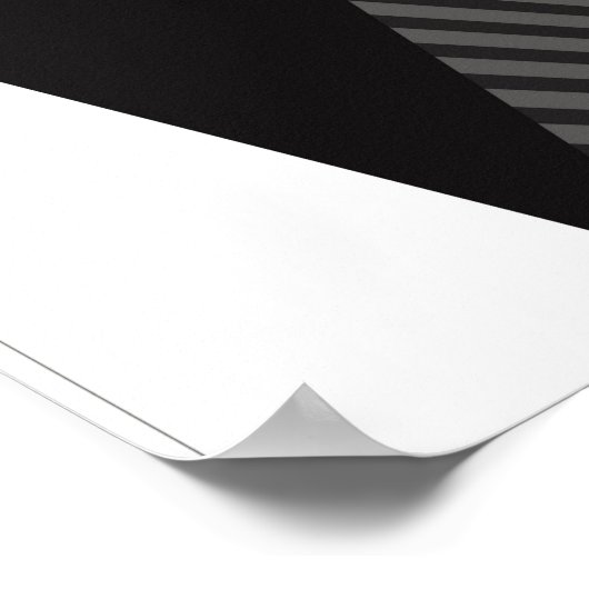 Abstract modern triangles background pattern illus ポスター (角)