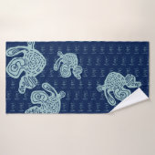 Abstract MONOGRAM Towel バスタオル (バスタオル)