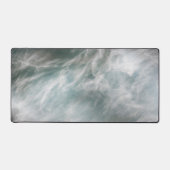 Abstract motion of sea, art photo デスクマット (正面)