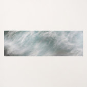 Abstract motion of sea, art photo ヨガマット (裏面(横))