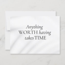 Abstract Motivation Elegant Quote Soft Tones Art  ポストカード