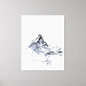 Abstract Mountain Peak  キャンバスプリント (正面)