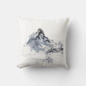 Abstract Mountain Peak  クッション (正面)