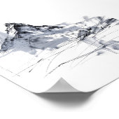 Abstract Mountain Peak  ポスター (角)