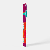 Abstract Mountains and River iPhoneケース (右側面)