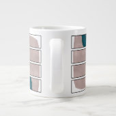 Abstract Mug Design ジャンボコーヒーマグカップ (裏面)