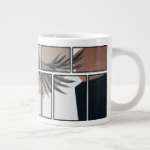 Abstract mug design ジャンボコーヒーマグカップ (右)