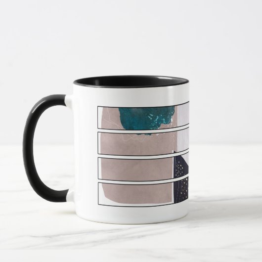 Abstract Mug Design マグカップ (左)