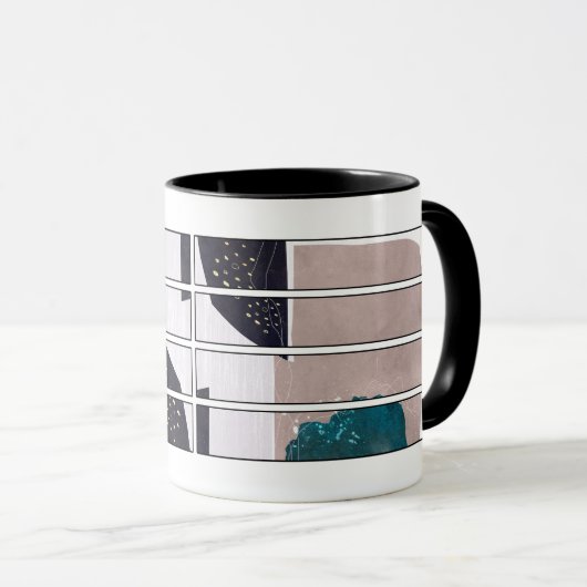 Abstract Mug Design マグカップ (正面右)