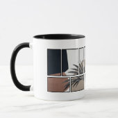 Abstract mug design マグカップ (左)